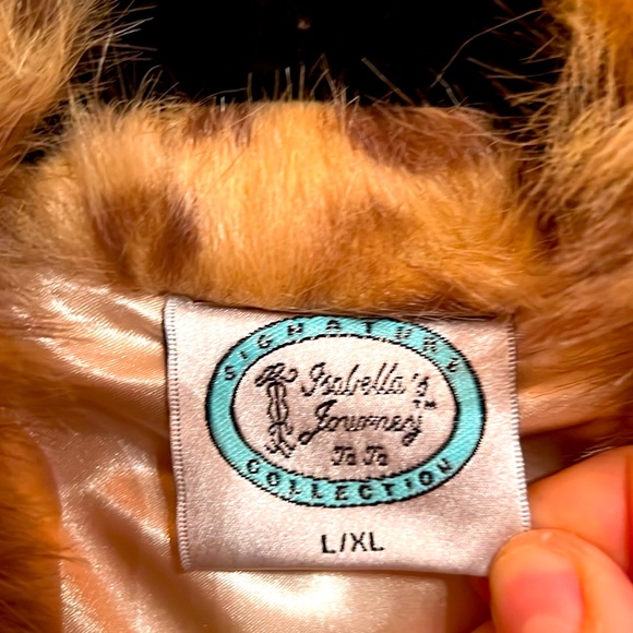 Jsabella’s Journey. Signature Collection. Cheetah, leopard Faux Fur Coat. L NWOT - Picture 6 of 8